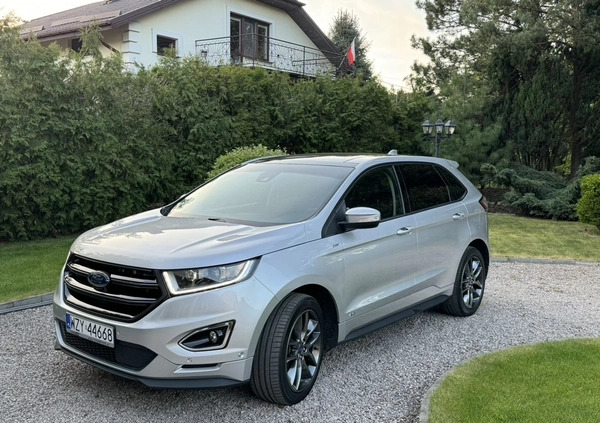 Ford EDGE cena 105500 przebieg: 159000, rok produkcji 2018 z Byczyna małe 562
